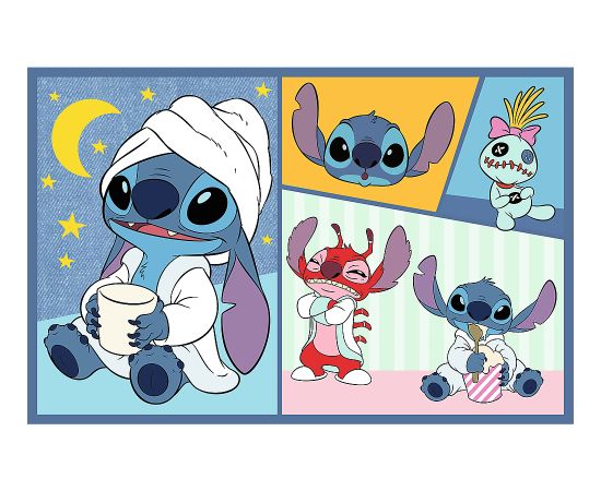 TREFL DISNEY STITCH Pužļu komplekts Ar Stitch nav garlaicīgi, 2x70 gab.
