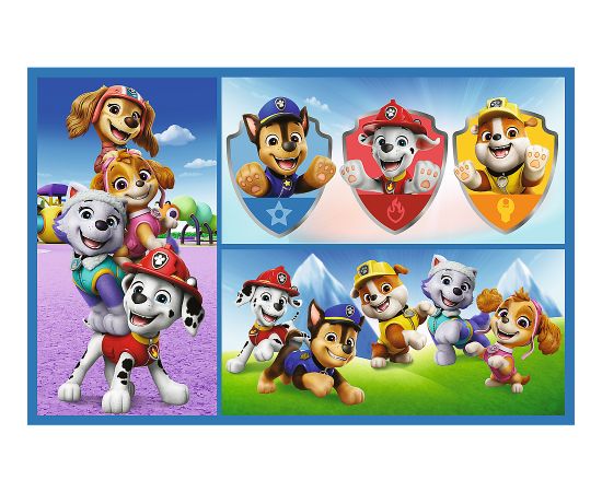 TREFL PAW PATROL Pužļu komplekts Lieliskā Kepu Patruļa, 2x70 gab.
