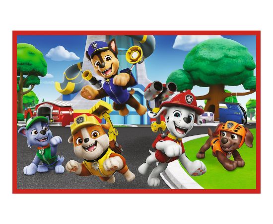 TREFL PAW PATROL Puzļu komplekts Jautrā suņu diena, 2x24 gab.