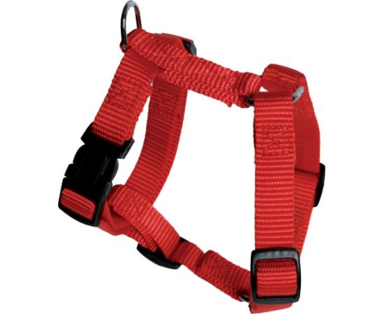 ZOLUX Szelki dla psa nylonowe taśma 20/35cm 10mm kol. czerwony