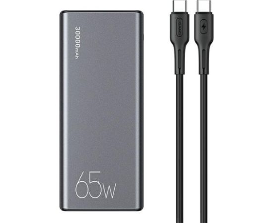 Usams PB59 Fast Charge Powerbank 65W 2xQC3.0+PD Переносная зарядная батарея  30 000mAh