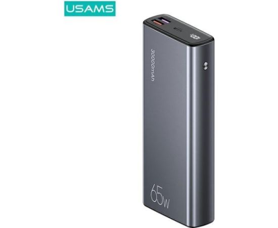 Usams PB59 Fast Charge Powerbank 65W 2xQC3.0+PD Переносная зарядная батарея  30 000mAh