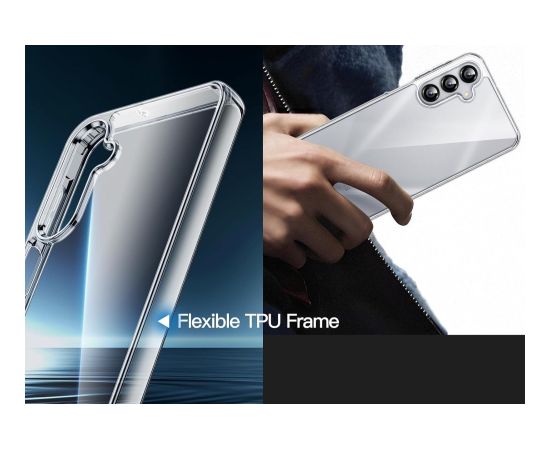 Swissten Clear Jelly Case Aizmugurējais Apvalks priekš Samsung Galaxy S24 FE 5G