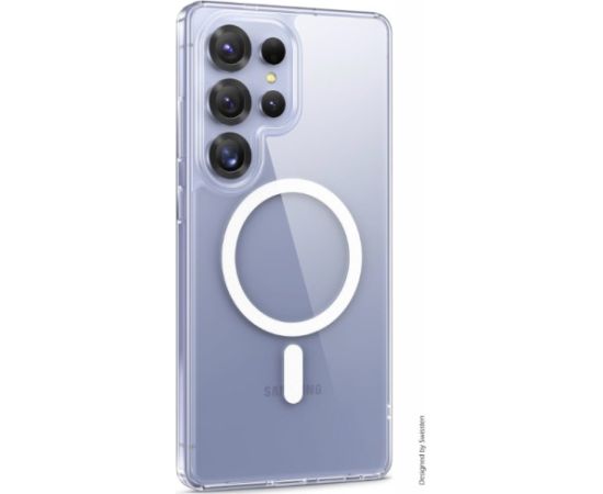 Swissten Clear Jelly MagStick Aizsargapvalks priekš Samsung Galaxy S25 Ultra 5G