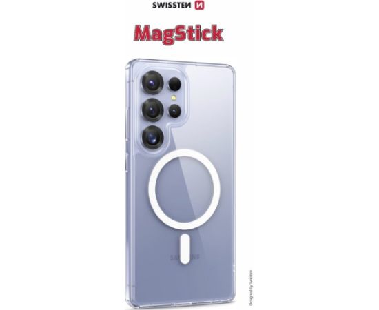 Swissten Clear Jelly MagStick Aizsargapvalks priekš Samsung Galaxy S25 Ultra 5G