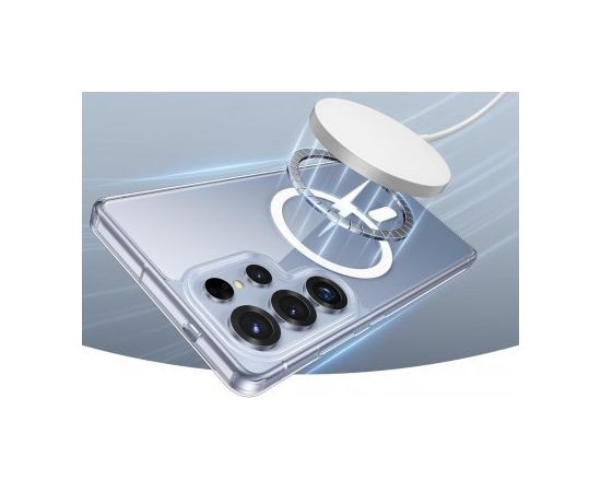 Swissten Clear Jelly MagStick Aizsargapvalks priekš Samsung Galaxy S25 Ultra 5G