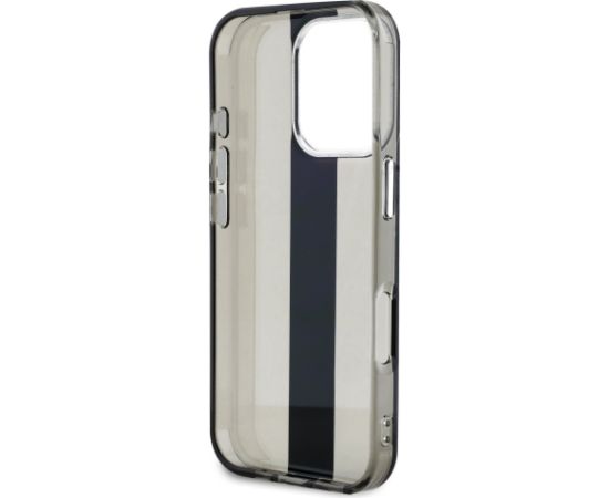 Karl Lagerfeld IML Stripe Logo Case  Aizsargapvalks priekš Apple iPhone 16 Pro Max