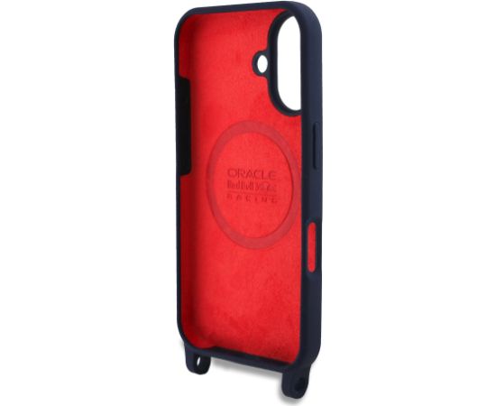 Red Bull Silicone Vertical Logo MagSafe Case + Crossbody Strap Чехол и ремешок через плечо  для Apple iPhone 16