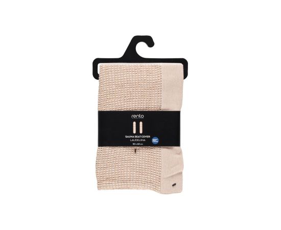 Sauna seat cover RENTO BEIGE 50x60cm
