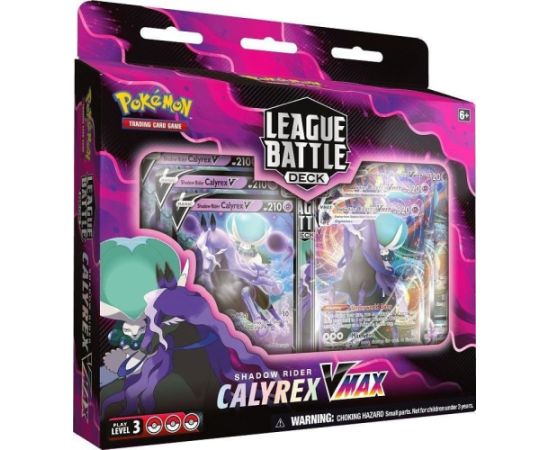 Karty TCG Shadow Rider Calyrex Vmax League Battle Deck Pokemon TCG