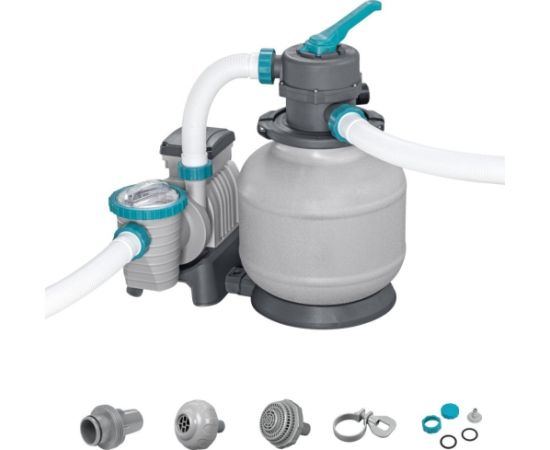Piaskowa Pompa Filtrująca do basenów BESTWAY 8327 l/h + Złączki + Węże