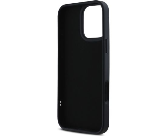 Karl Lagerfeld 3D Rubber Glitter Logo Case Чехол для Apple iPhone 16 Pro