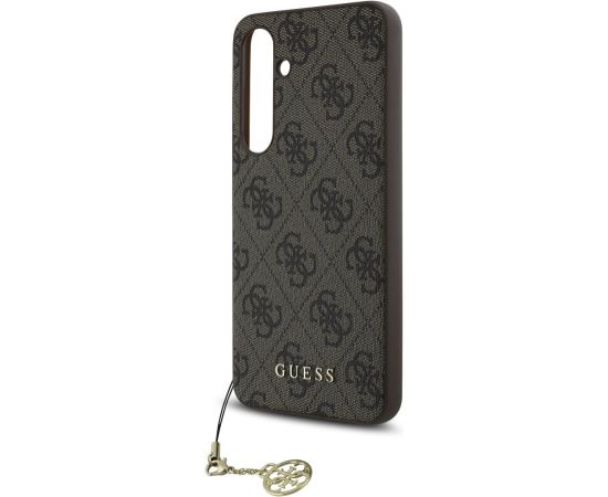 Guess 4G Charm Case Aizsargapvalks priekš Samsung Galaxy S24 FE