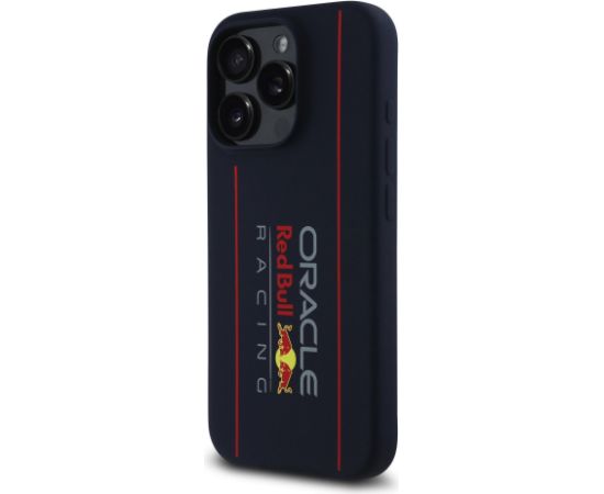Red Bull Silicone Vertical Logo MagSafe Case Aizsargapvalks priekš Apple iPhone 16 Pro Max