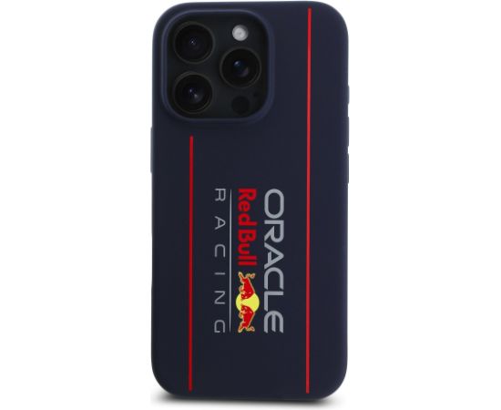 Red Bull Silicone Vertical Logo MagSafe Case Aizsargapvalks priekš Apple iPhone 16 Pro Max