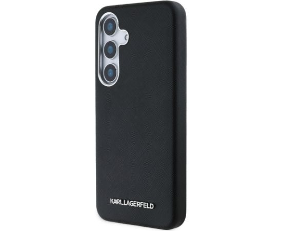 Karl Lagerfeld PU Saffiano Metal Logo and Frame Case Чехол для Samsung Galaxy S25 Plus