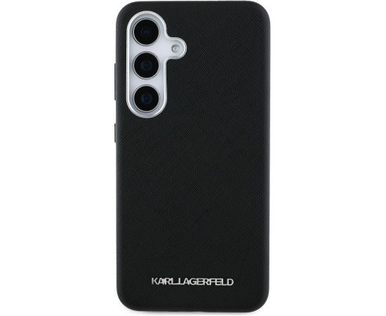 Karl Lagerfeld PU Saffiano Metal Logo and Frame Case Чехол для Samsung Galaxy S25 Plus