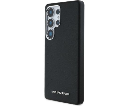 Karl Lagerfeld PU Saffiano Metal Logo and Frame Case Чехол для Samsung Galaxy S25 Ultra