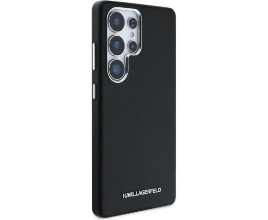 Karl Lagerfeld PU Saffiano Metal Logo and Frame Case Чехол для Samsung Galaxy S25 Ultra
