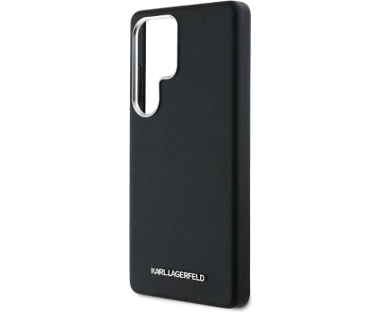 Karl Lagerfeld PU Saffiano Metal Logo and Frame Case Чехол для Samsung Galaxy S25 Ultra