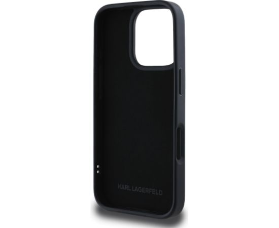 Karl Lagerfeld 3D Rubber Double Heads Case Чехол для Apple iPhone 16 Pro