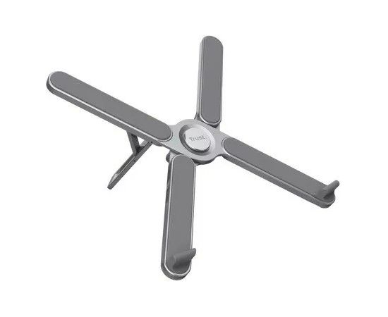 Podstawka pod laptopa Trust MACY FOLDABLE METAL Grey