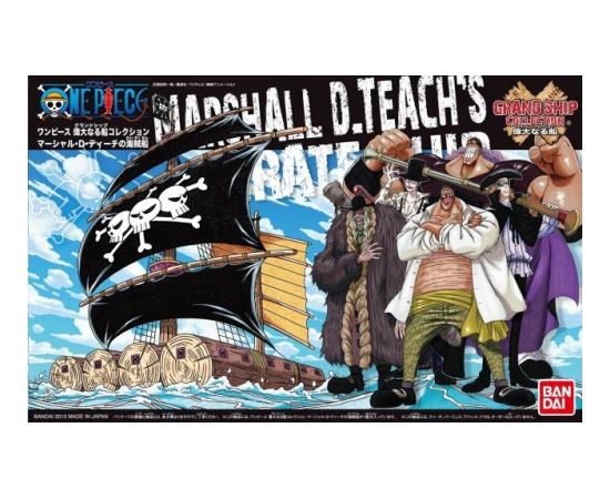 Bandai ONE PIECE GRAND SHIP COLLECTION MARSHALL D.TEACH'S PIRATE SHIP