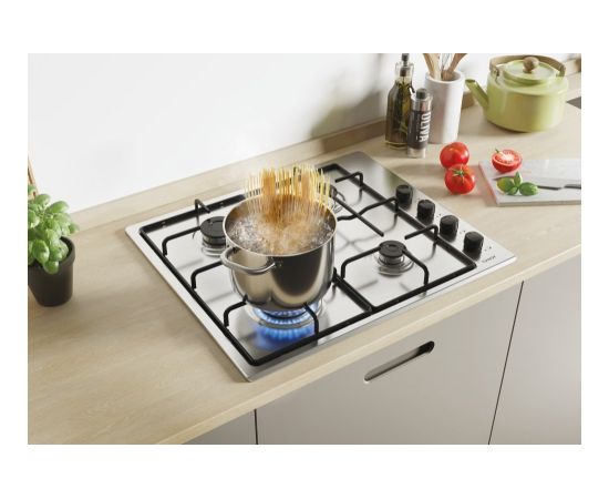 Candy Smart CHW6LBX/4U Stainless steel Built-in 60 cm Gas 4 zone(s)