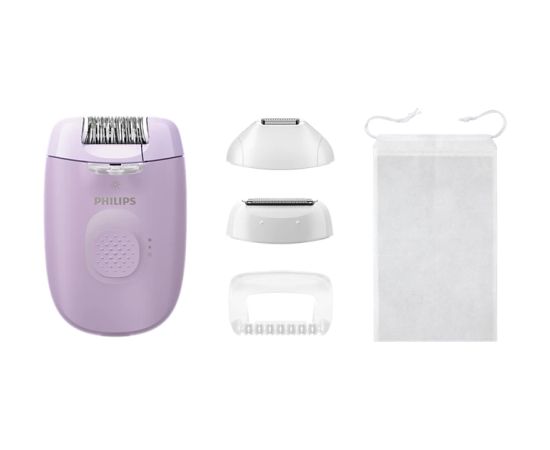 PHILIPS BRE257/00 4000.sērijas epilators ar vadu, violets