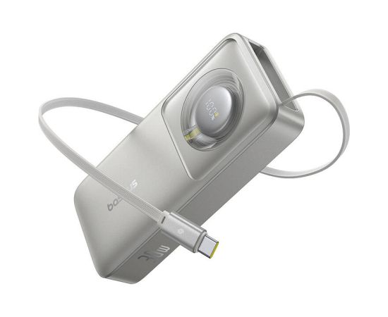 Powerbank Baseus OS Free2Pull 10000mAh 30W +cable (grey)