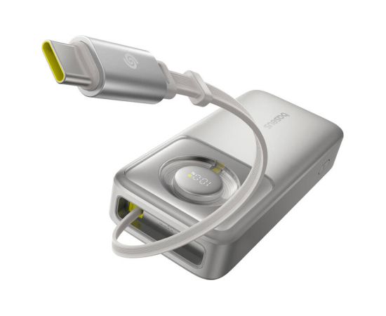 Powerbank Baseus OS Free2Pull 20000mAh 65W + cable (szary)