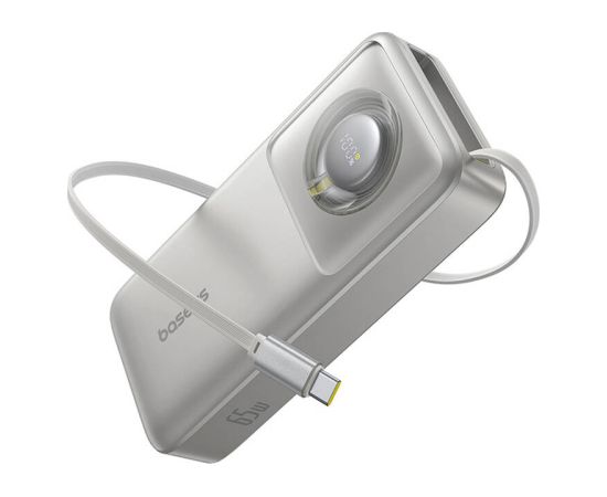 Powerbank Baseus OS Free2Pull 20000mAh 65W + cable (szary)