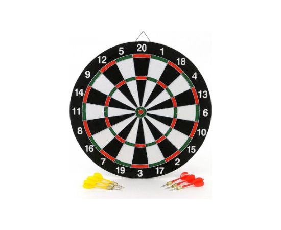 Adar Darts komplekts ar 6 asām šautriņām Ø43 cm 14+ 401129