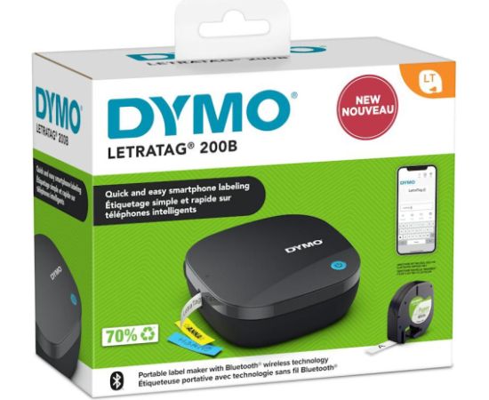 Dymo label printer LetraTag LT-200 B, black
