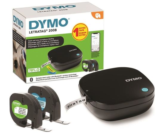 Dymo label printer LetraTag LT-200 B Promo Pack