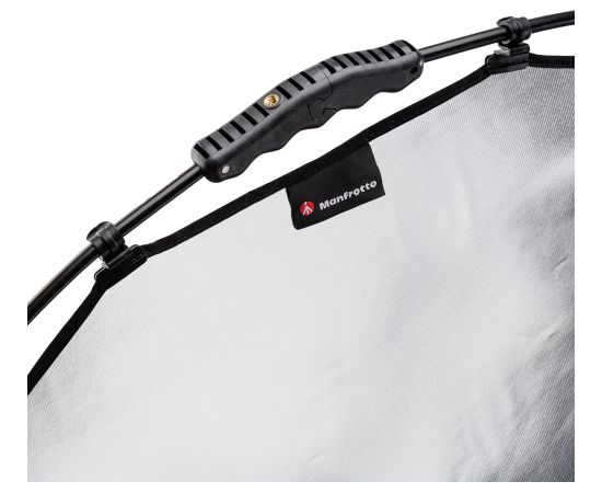 Manfrotto отражатель HaloCompact Plus 98 см, серебристый/белый