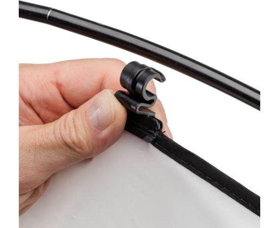Manfrotto отражатель HaloCompact Plus 98 см, серебристый/белый