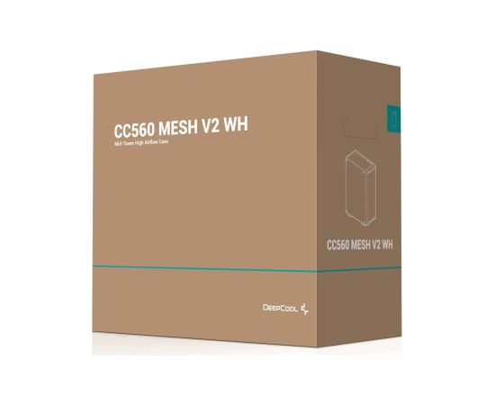 DeepCool CC560 MESH V2 WH Midi Tower White