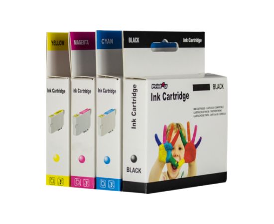 Неоригинальный лазерный картридж Print4U HP 203A (CF542A), желтый