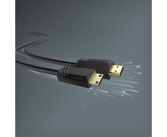 Hama 00205015 High Speed HDMI Cable, Plug Type-A - Plug Type-C (Mini), Ethernet 1.5m