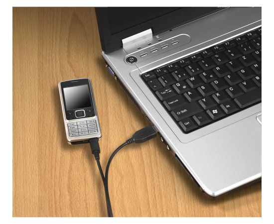 Hama 00173672 Charging/Data Cable, Micro-USB 0.6m Black