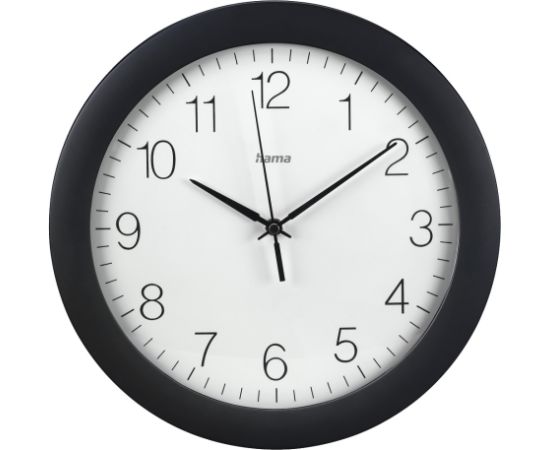 Hama 00186336 PG-300 Wall Clock Black