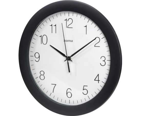 Hama 00186336 PG-300 Wall Clock Black