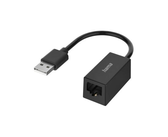 Hama 00200324 Network Adapter, USB Plug - LAN/Ethernet Socket, Fast Ethernet