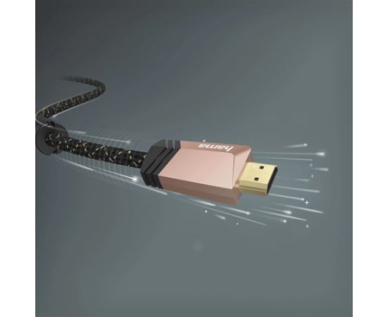 Hama 00205024 HDMI cable 0.75 m HDMI Type A (Standard) Black, Pink