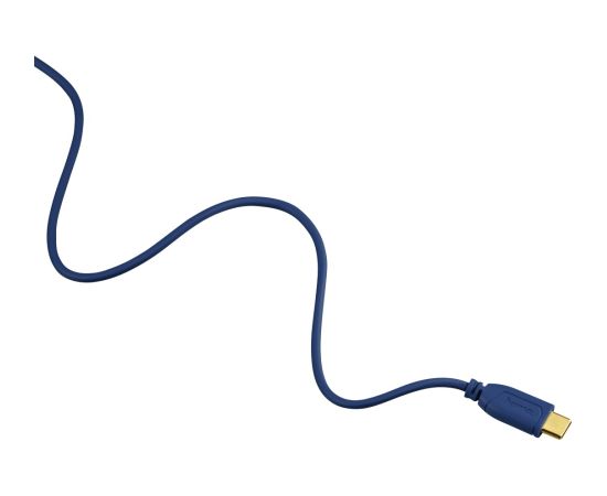 Hama 00135785 Flexi-Slim USB-C Cable 0.75m Blue