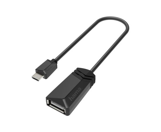 Hama 00200308 USB-OTG Adapter, Micro-USB Plug - USB Socket