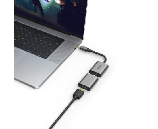 Hama 00200306 6in1 Adapter Connect2Go, USB-C, Mini-DisplayPort, HDMI, VGA