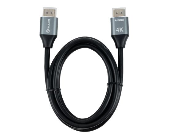 Tellur High Speed HDMI 2.0 cable, 4K 18Gbps plug-plug Ethernet gold-plated 1.5m black