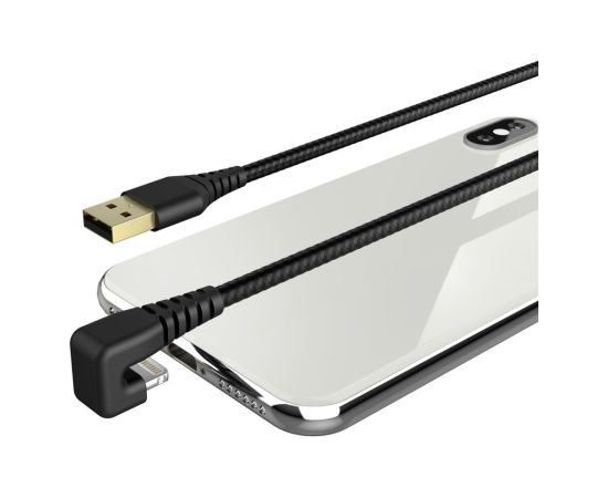 Hama 00187221 Gamer Charging/Data Cable, USB-A - Lightning 1.5m, Black